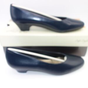 NEW Soft Style Angel II Comfort Pumps Shoes Navy Elegance Women's 7 Narrow